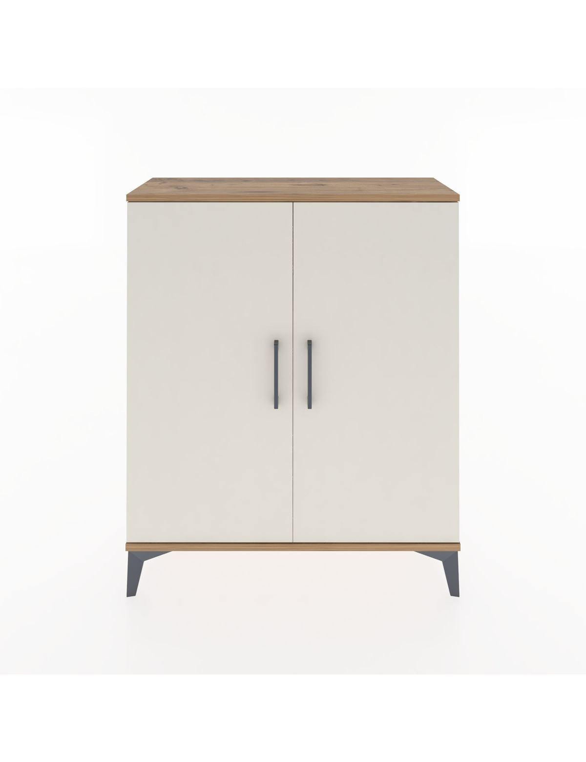 Arges Şifonyer 2 Raflı 2 Kapaklı 88x30x106 - S05M005V7A