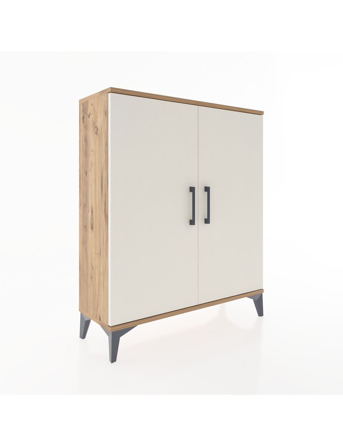 Arges Şifonyer 2 Raflı 2 Kapaklı 88x30x106 - S05M005V7A