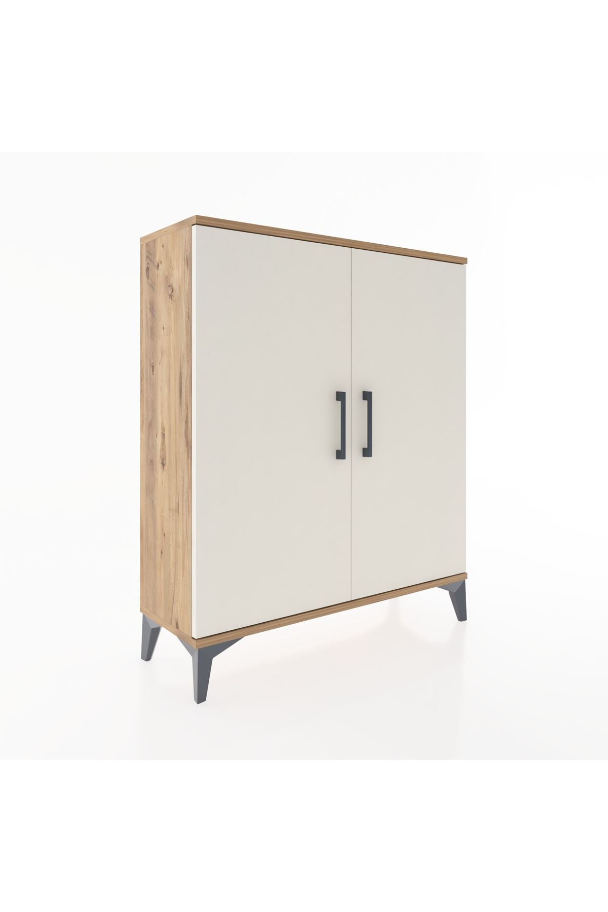 Arges Şifonyer 2 Raflı 2 Kapaklı 88x30x106 - S05M005V7A