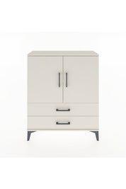 Arges Şifonyer 2 Raflı 2 Çekmeceli 2 Kapaklı 88x30x106 Aytaşı-Aytaşı