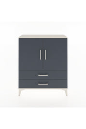 Arges Şifonyer 2 Raflı 2 Çekmeceli 2 Kapaklı 88x30x106 Aytaşı-Antrasit