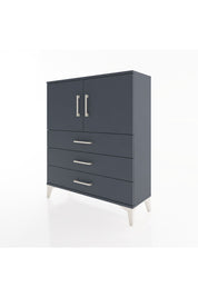 Arges Şifonyer 2 Raflı 3 Çekmeceli 2 Kapaklı 88x30x106 Antrasit-Antrasit