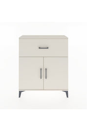 Arges Şifonyer Tek Raflı Tek Çekmeceli 2 Kapaklı 88x30x106 Aytaşı-Aytaşı