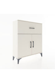 Arges Şifonyer Tek Raflı Tek Çekmeceli 2 Kapaklı 88x30x106 Aytaşı-Aytaşı