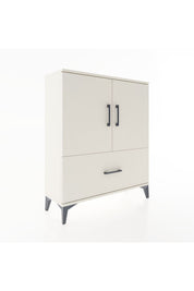 Arges Şifonyer 2 Raflı Tek Çekmeceli 2 Kapaklı 88x30x106 Aytaşı-Aytaşı