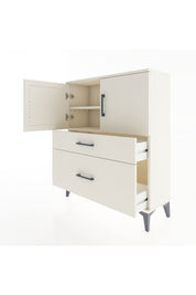 Arges Şifonyer 2 Raflı 2 Çekmeceli 2 Kapaklı 88x30x106 Aytaşı-Aytaşı