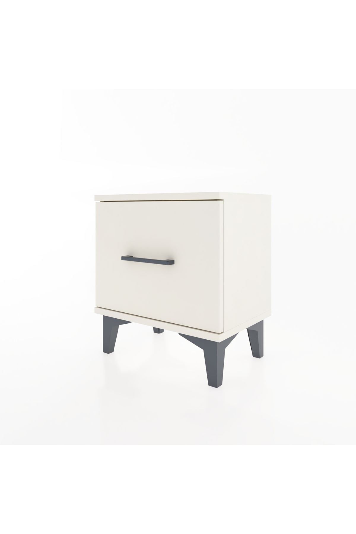 Arges Komodin Tek Çekmeceli 44x30x48 Aytaşı-Aytaşı