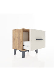 Arges Komodin Tek Çekmeceli 44x30x48 Çam-Aytaşı