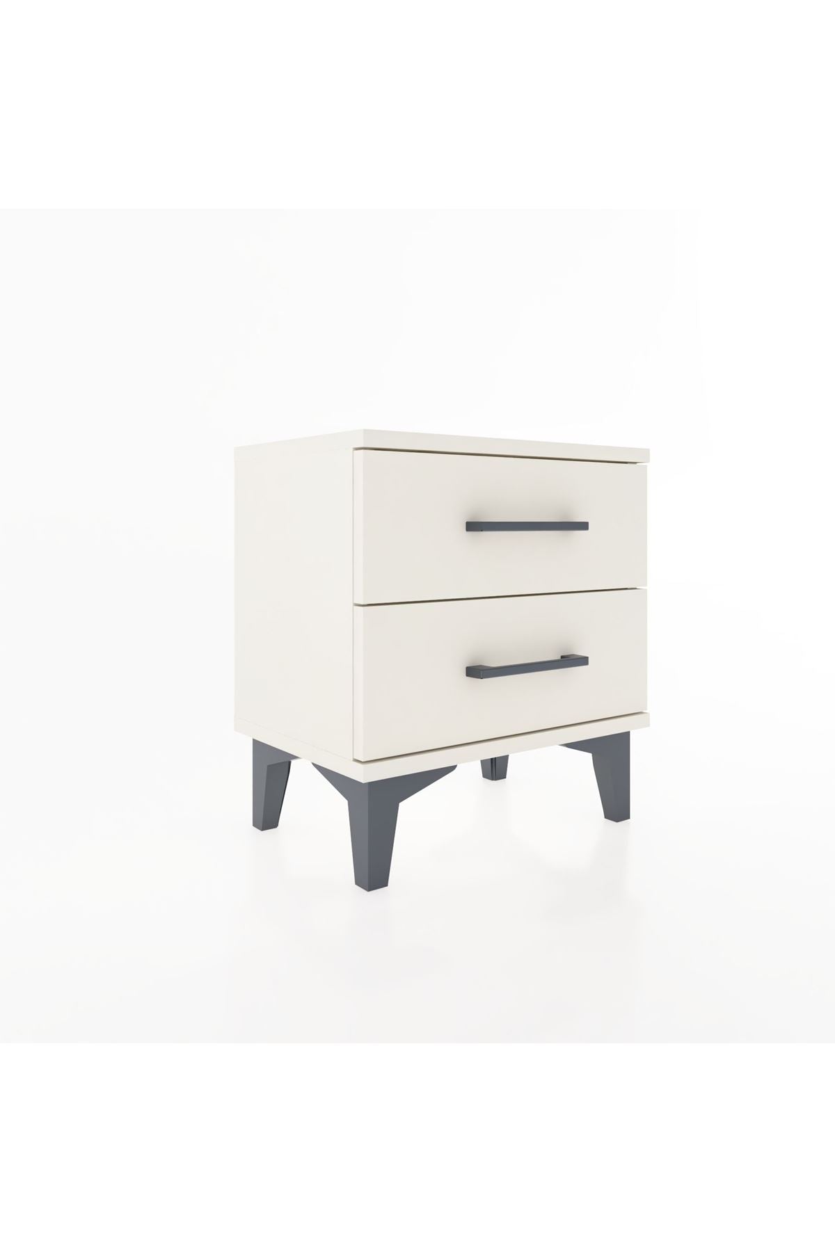 Arges Komodin 2 Çekmeceli 44x30x48 Aytaşı-Aytaşı