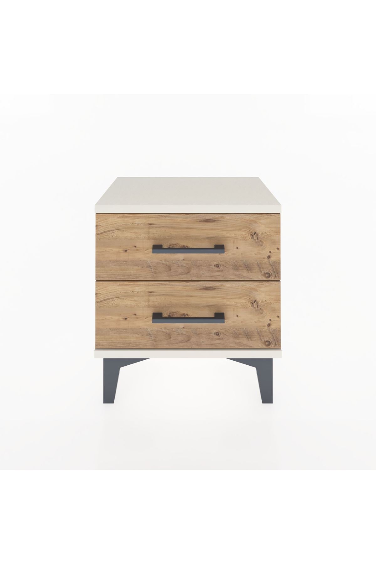 Arges Komodin 2 Çekmeceli 44x30x48 Aytaşı-Çam