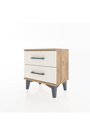 Arges Komodin 2 Çekmeceli 44x30x48 Çam-Aytaşı