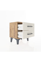 Arges Komodin 2 Çekmeceli 44x30x48 Çam-Aytaşı