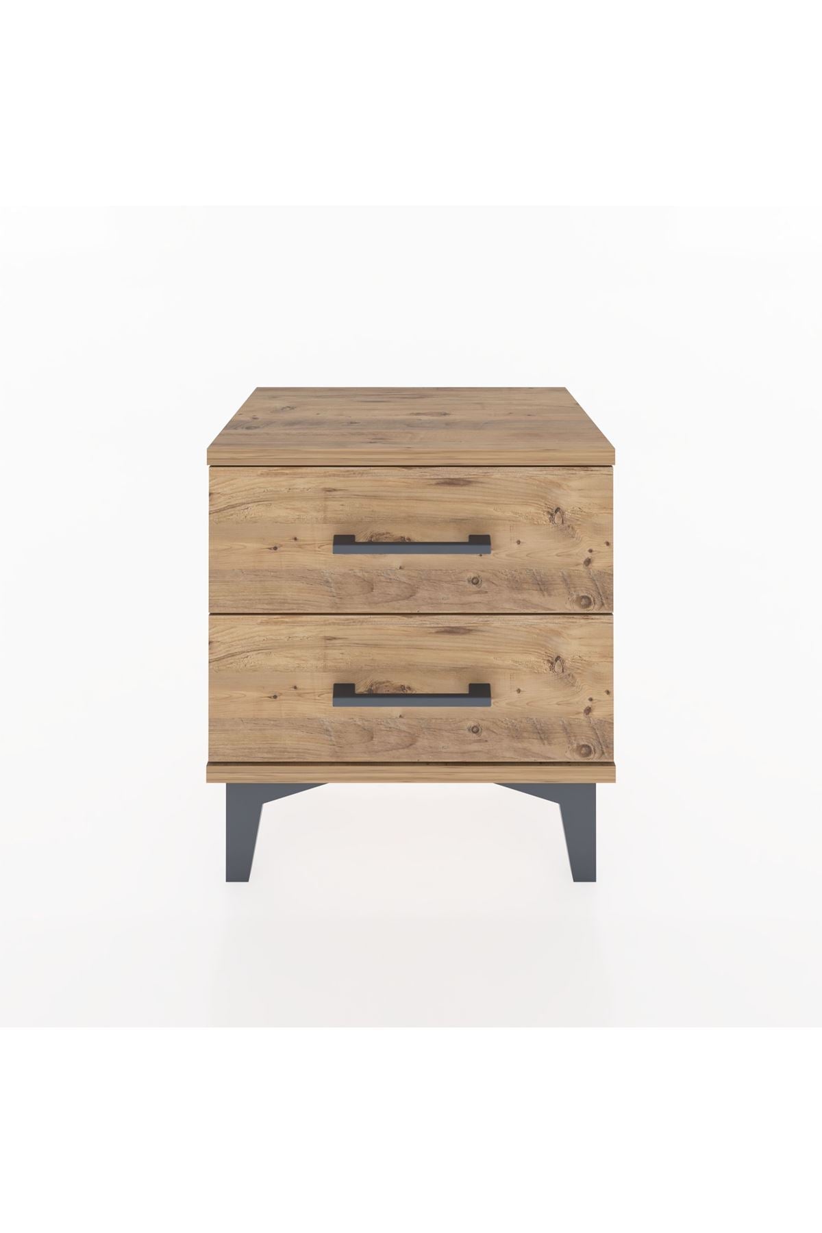 Arges Komodin 2 Çekmeceli 44x30x48 Çam-Çam