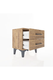 Arges Komodin 2 Çekmeceli 44x30x48 Çam-Çam