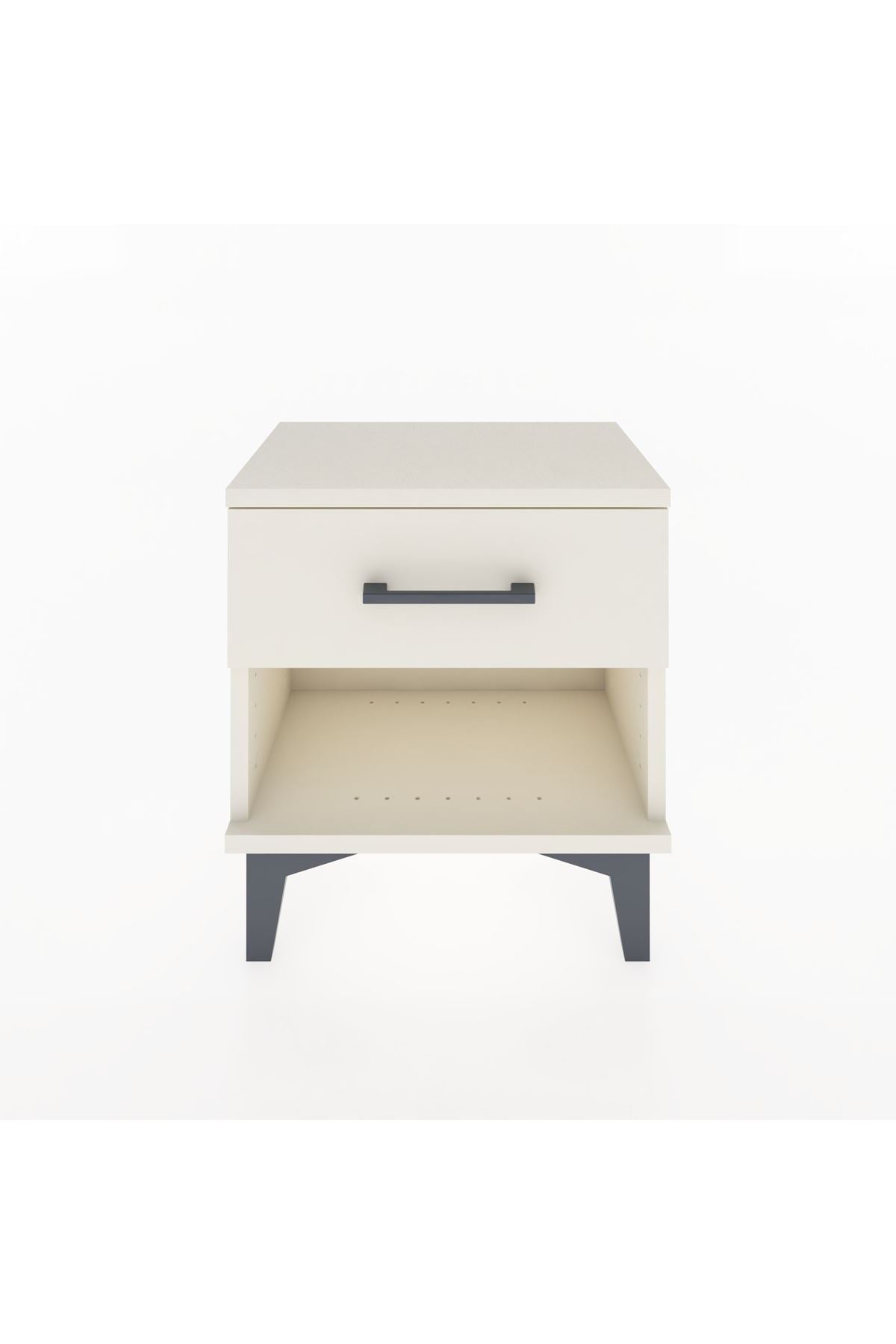 Arges Komodin Tek Çekmeceli 44x30x48 Aytaşı-Aytaşı