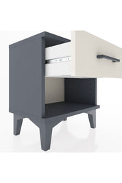 Arges Komodin Tek Çekmeceli 44x30x48 Antrasit-Aytaşı