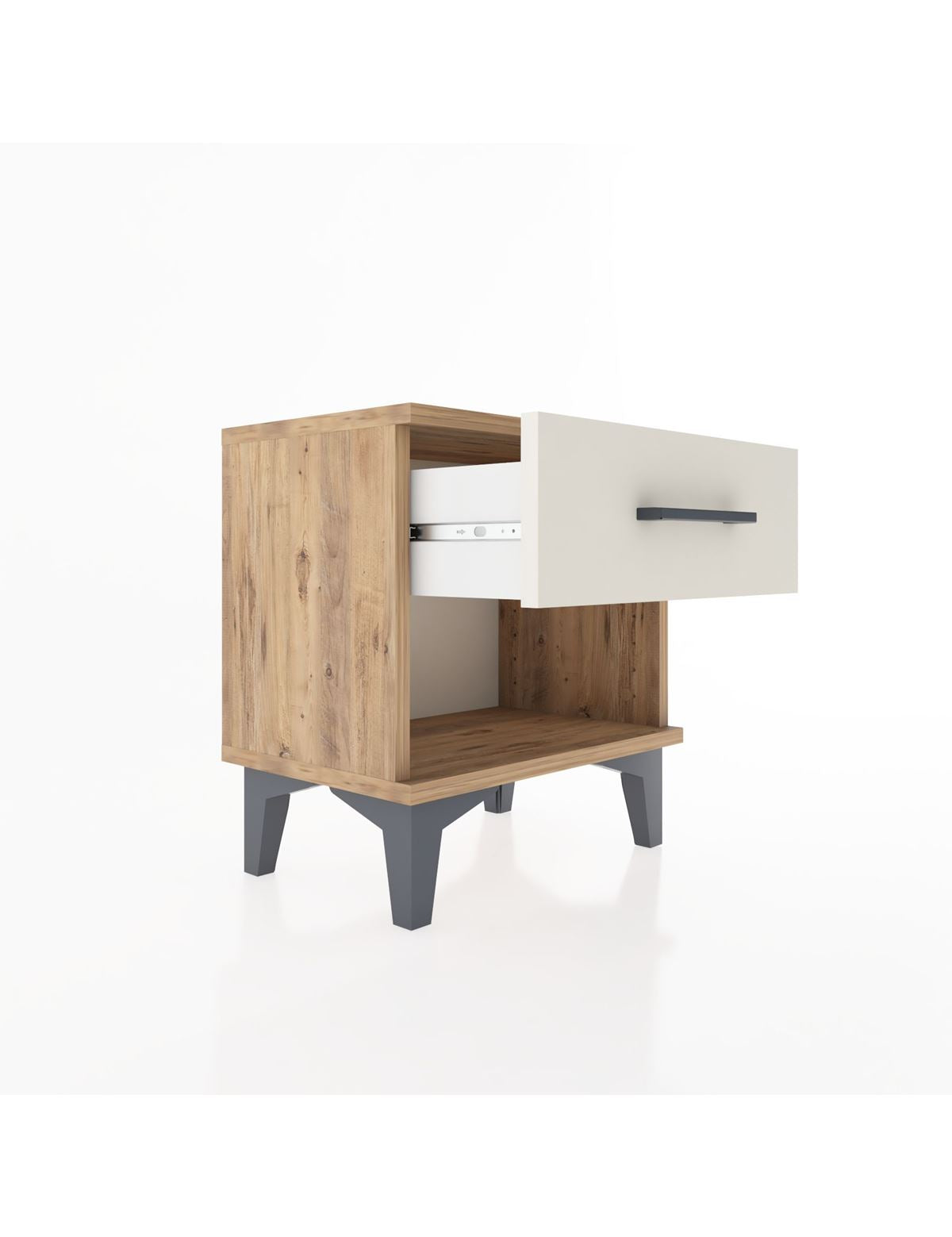 Arges Komodin Tek Çekmeceli 44x30x48 - S06M003V7A