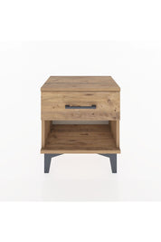 Arges Komodin Tek Çekmeceli 44x30x48 Çam-Çam