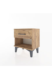 Arges Komodin Tek Çekmeceli 44x30x48 Çam-Çam