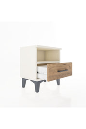 Arges Komodin Tek Raflı Tek Çekmeceli 44x30x48 Aytaşı-Çam