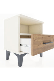 Arges Komodin Tek Raflı Tek Çekmeceli 44x30x48 Aytaşı-Çam