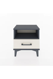 Arges Komodin Tek Raflı Tek Çekmeceli 44x30x48 Antrasit-Aytaşı