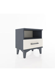 Arges Komodin Tek Raflı Tek Çekmeceli 44x30x48 Antrasit-Aytaşı