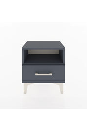 Arges Komodin Tek Raflı Tek Çekmeceli 44x30x48 Antrasit-Antrasit