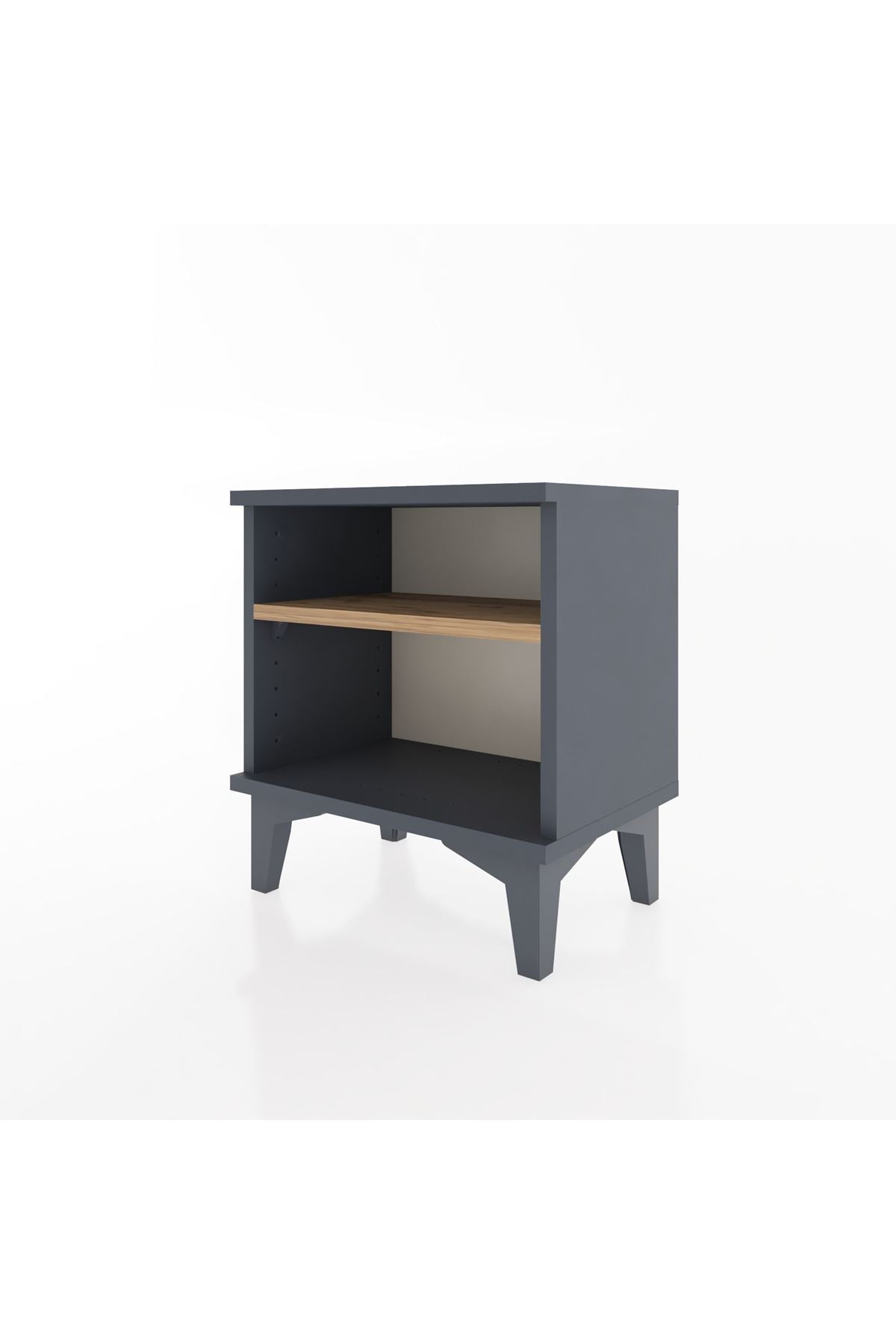 Arges Komodin Tek Raflı 44x30x48 Çam-Çam