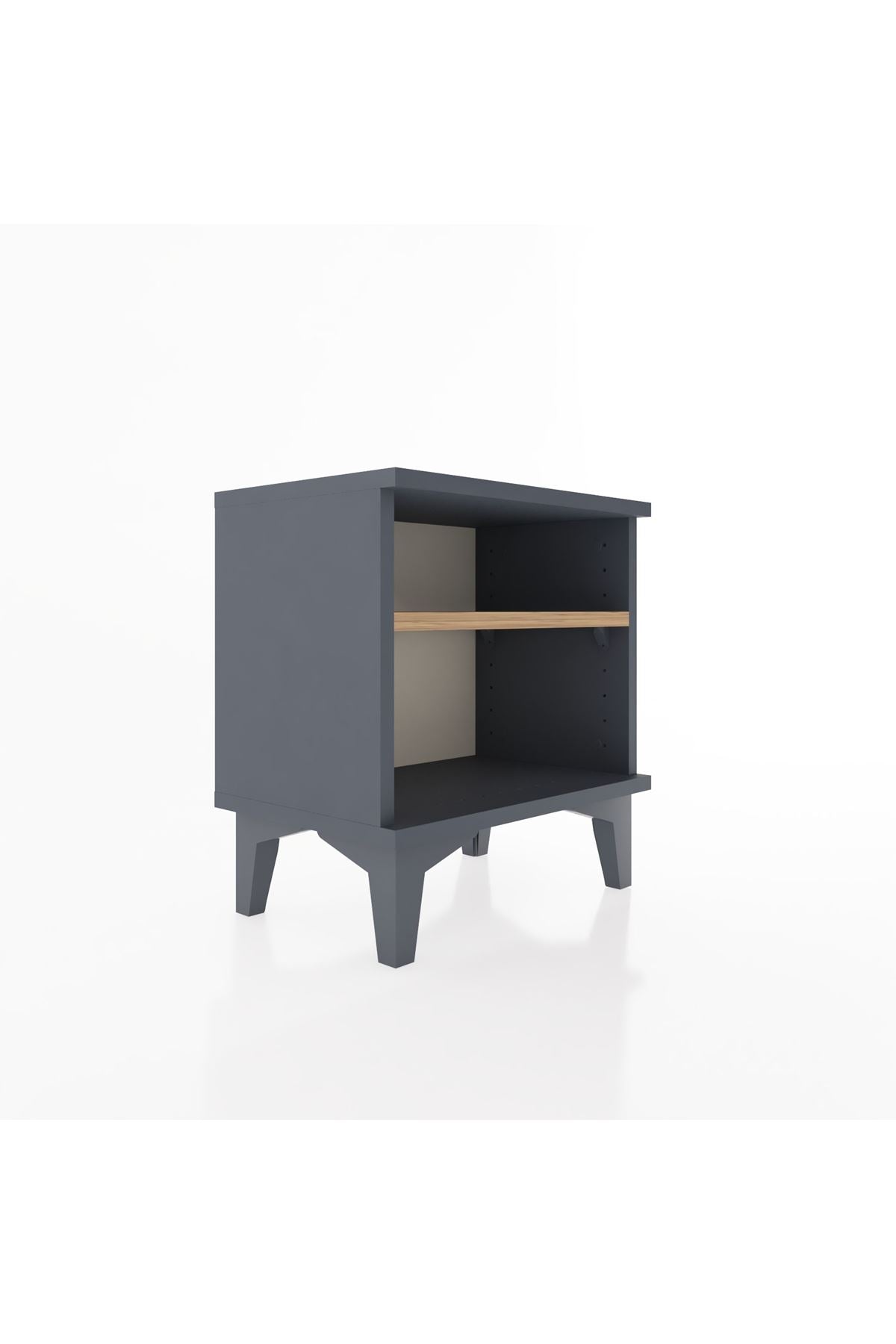 Arges Komodin Tek Raflı 44x30x48 Çam-Çam