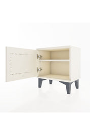 Arges Komodin Tek Raflı Tek Kapaklı 44x30x48 Aytaşı-Aytaşı