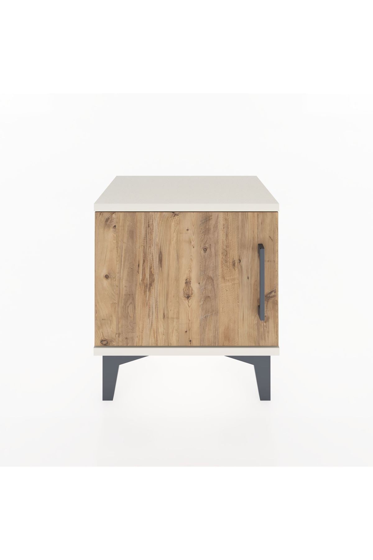 Arges Komodin Tek Raflı Tek Kapaklı 44x30x48 Aytaşı-Çam