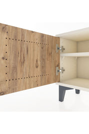 Arges Komodin Tek Raflı Tek Kapaklı 44x30x48 Aytaşı-Çam