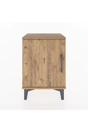 Arges Komodin 2 Raflı Tek Kapaklı 44x30x64 Çam-Çam