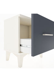 Arges Komodin Tek Çekmeceli 44x30x48 Aytaşı-Antrasit