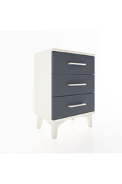 Arges Komodin 3 Çekmeceli 44x30x64 Aytaşı-Antrasit