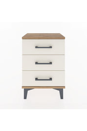 Arges Komodin 3 Çekmeceli 44x30x64 Çam-Aytaşı