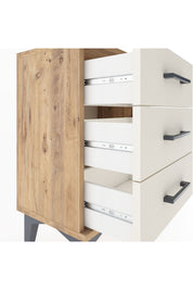 Arges Komodin 3 Çekmeceli 44x30x64 Çam-Aytaşı