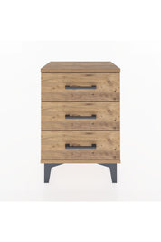 Arges Komodin 3 Çekmeceli 44x30x64 Çam-Çam