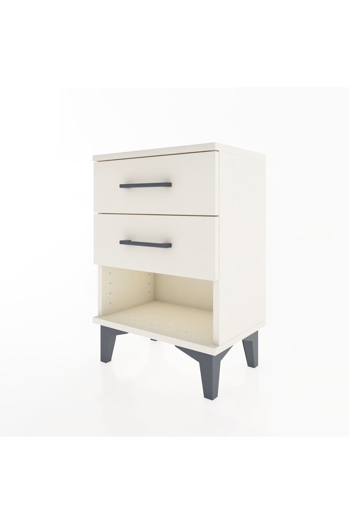 Arges Komodin 2 Çekmeceli 44x30x64 Aytaşı-Aytaşı