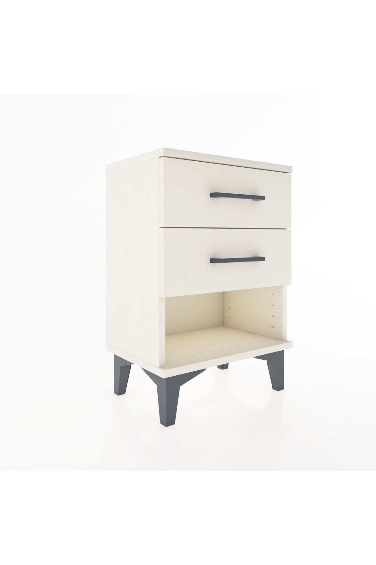 Arges Komodin 2 Çekmeceli 44x30x64 Aytaşı-Aytaşı