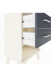 Arges Komodin 2 Çekmeceli 44x30x64 Aytaşı-Antrasit