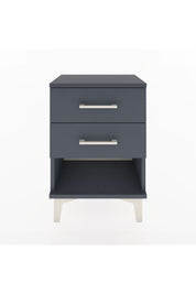 Arges Komodin 2 Çekmeceli 44x30x64 Antrasit-Antrasit