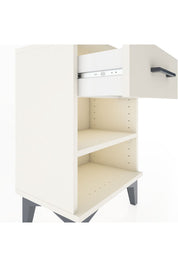 Arges Komodin Tek Raflı Tek Çekmeceli 44x30x64 Aytaşı-Aytaşı