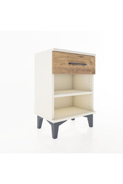 Arges Komodin Tek Raflı Tek Çekmeceli 44x30x64 Aytaşı-Çam