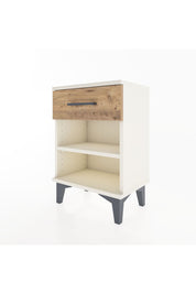 Arges Komodin Tek Raflı Tek Çekmeceli 44x30x64 Aytaşı-Çam