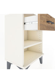 Arges Komodin Tek Raflı Tek Çekmeceli 44x30x64 Aytaşı-Çam