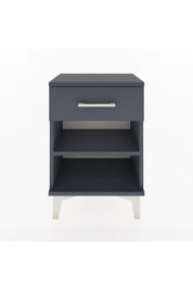 Arges Komodin Tek Raflı Tek Çekmeceli 44x30x64 Antrasit-Antrasit