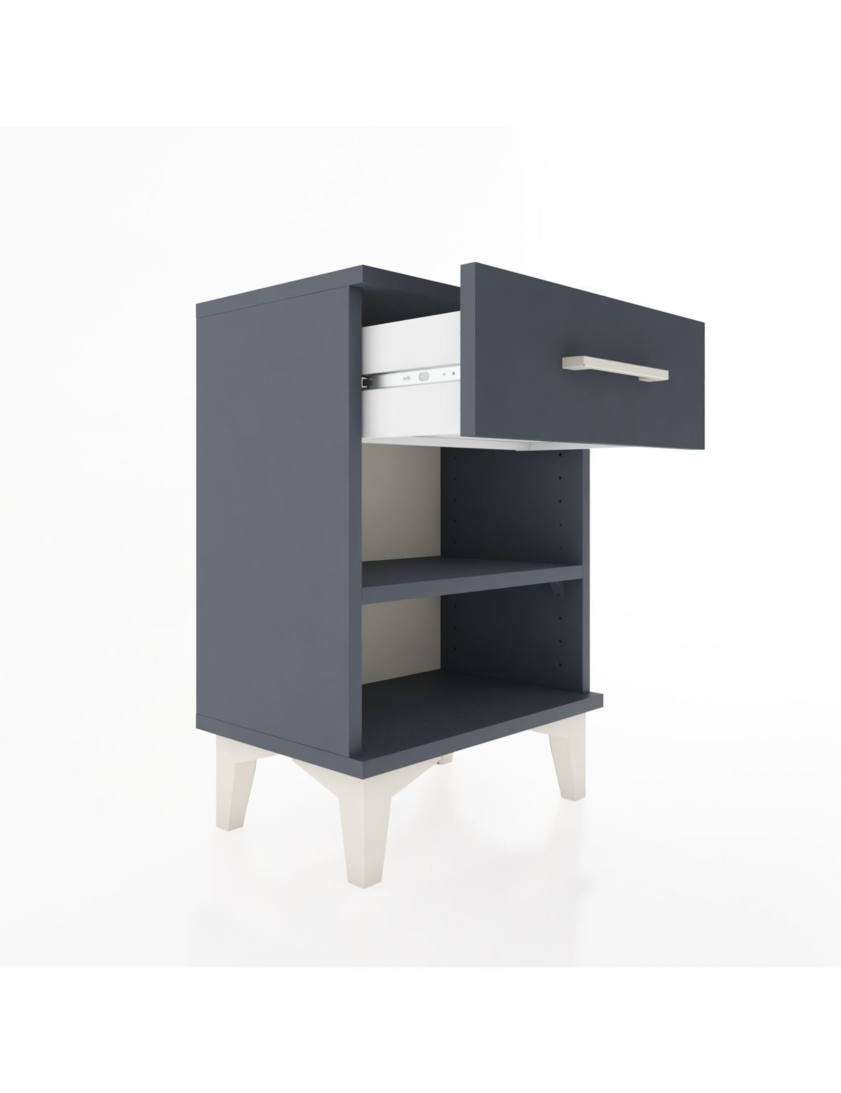 Arges Komodin Tek Raflı Tek Çekmeceli 44x30x64 - S07M003V5A
