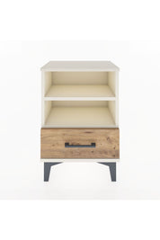 Arges Komodin 2 Raflı Tek Çekmeceli 44x30x64 Aytaşı-Çam